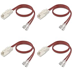 4 Pcs 72-7300 Speaker Harness,Thicker Longer