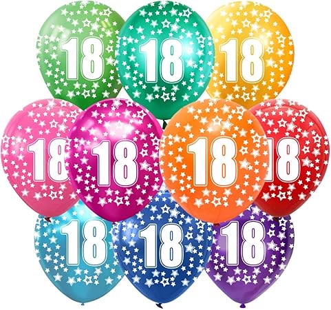 18 Compleanno Decorazioni Primo Compleanno Bambino Palloncini Addobbi Compleanno 18 Anni Anniversario Decorazioni Festa Compleanno Ragazza Ragazzo Amazon It Casa E Cucina