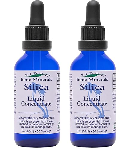 Amazon.com: Eidon Ionic Minerals Liquid Silica & Zinc Drops, 2 Fl