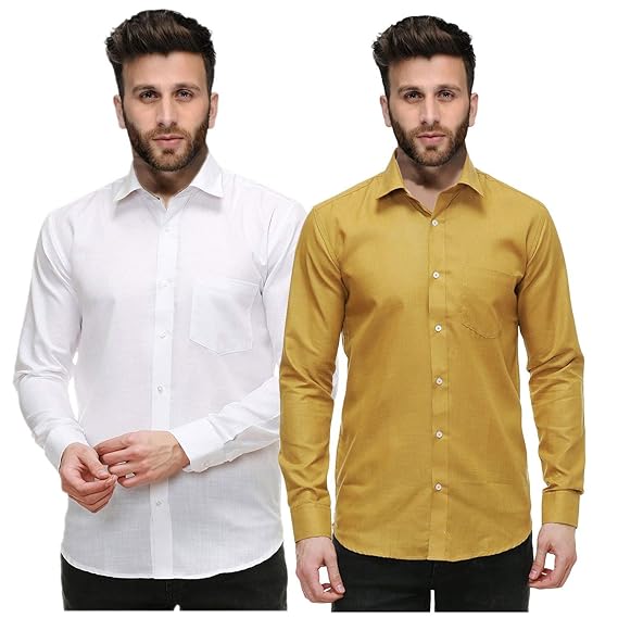 Buy Club Keeper Party Wear Shirts For Men Pack Of 2 At Amazon In