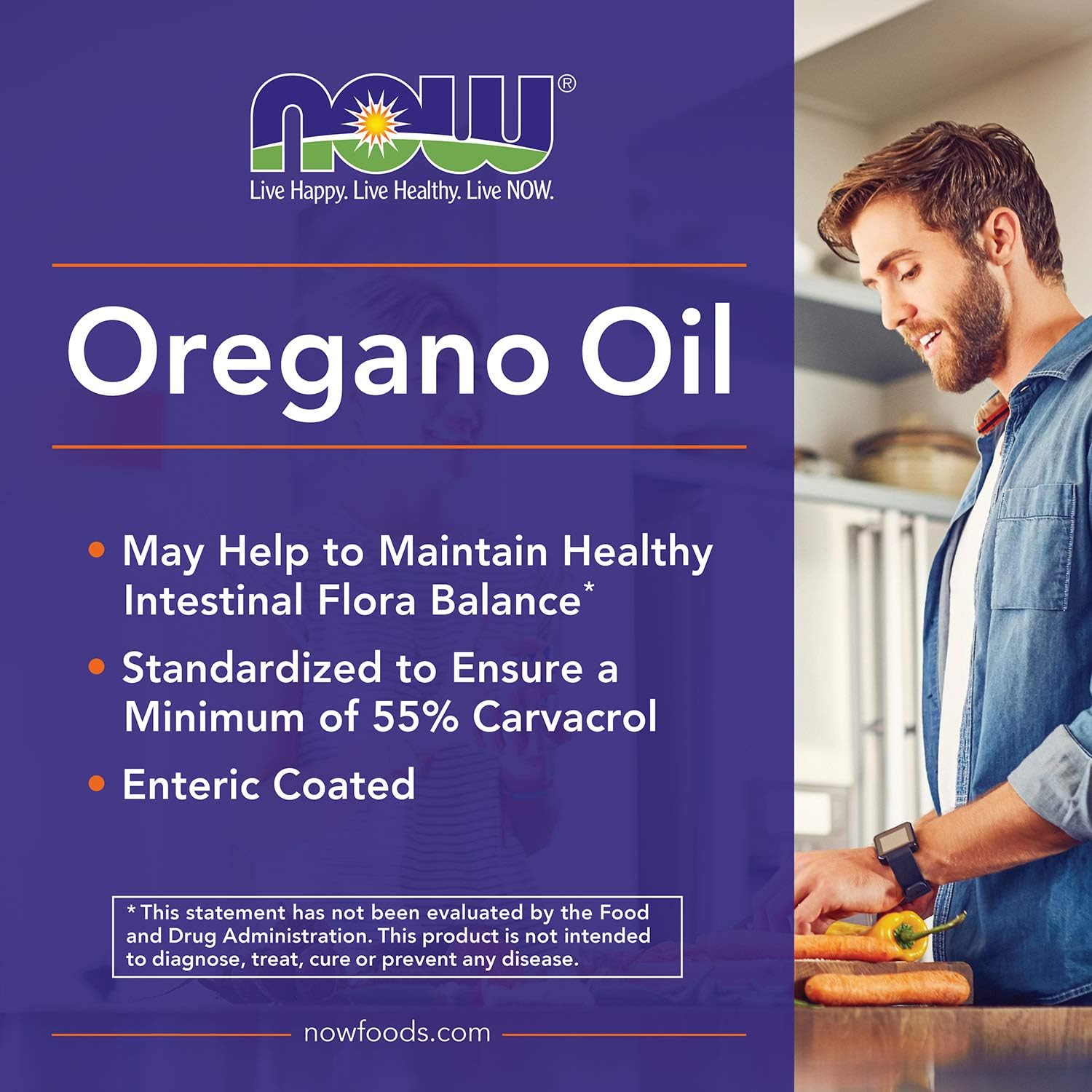 NOW Supplements, Oregano Oil with Ginger and Fennel Oil, Enteric Coated, 90 Softgels: Health & Personal Care