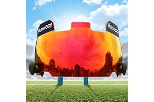 Runxrocy Football Visor for Helmet Football Visor Eye Shield Universal Fit Outdoor Sports Protective Eye Shield for Helmet Include with Visor Clips
