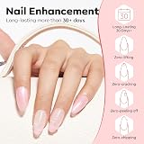 modelones 8-in-1 Builder Gel Pink Shimmer 15ml Hard Gel for Nails view 3
