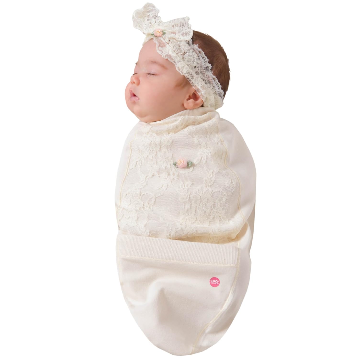 Cozy Cocoon Baby Cocoon Swaddle and Matching Headband