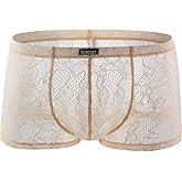 iKingksy Men's Sexy Boxer Briefs Soft Low Rise Pouch Underwear