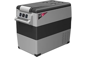 Alpicool LGCF55 Portable Refrigerator 12 Volt Car Freezer 52 Quart Mini Fridge Freezer (-4℉~68℉) for Truck, RV, Vehicle, Travel, Outdoor -12/24V DC