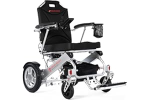 Travel Buggy City 2 Plus Electric Wheelchair, Lightweight, Foldable, Upgraded Joystick with LCD Screen, Bluetooth Connectivit