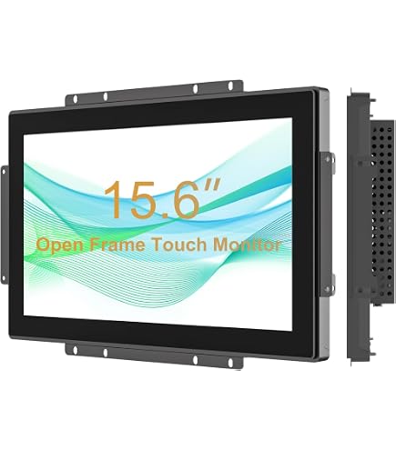GreenTouch 15,6 Zoll Industrie-Touchscreen – Full HD, IP65, Robustes Alu-Gehäuse Für Kiosk & Automatisierung