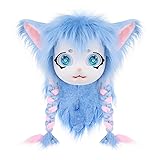 hbbhml Animal Cat Head Mask Fursuit Cute Plush
