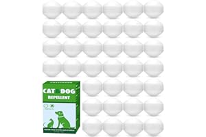 MOTRAPSO 36 Pack Stray Cat Repellent Natural Peppermint Oil to Repel Cats and Dogs Outdoor Dog Repellent Feral Cat Deterrent, Keep Cat & Dogs Off Yard Lawn Garden Mulch & Flower Beds, Human & Pet Safe