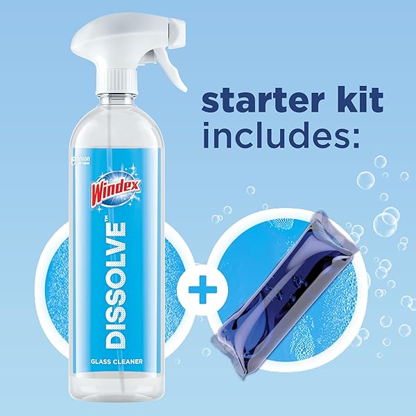 WINDEX DISSOLVE PODS STARTER KIT 1+1 0.28 FLOZ