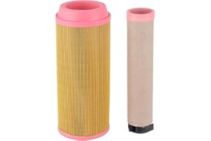 GETOPAUTO 1911112002 1911112001 Air Filter Kit Compatible With Takeuchi TB175, TB180FR, TB260, TL220, TL230, TL8