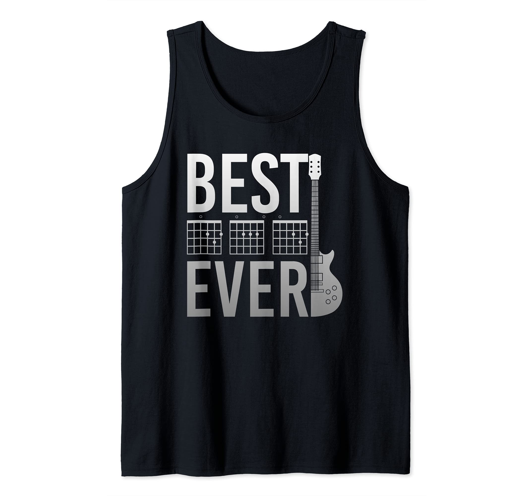 Guitar Player Guitarist Dad Musician Fathers Day Guitar Tank Top