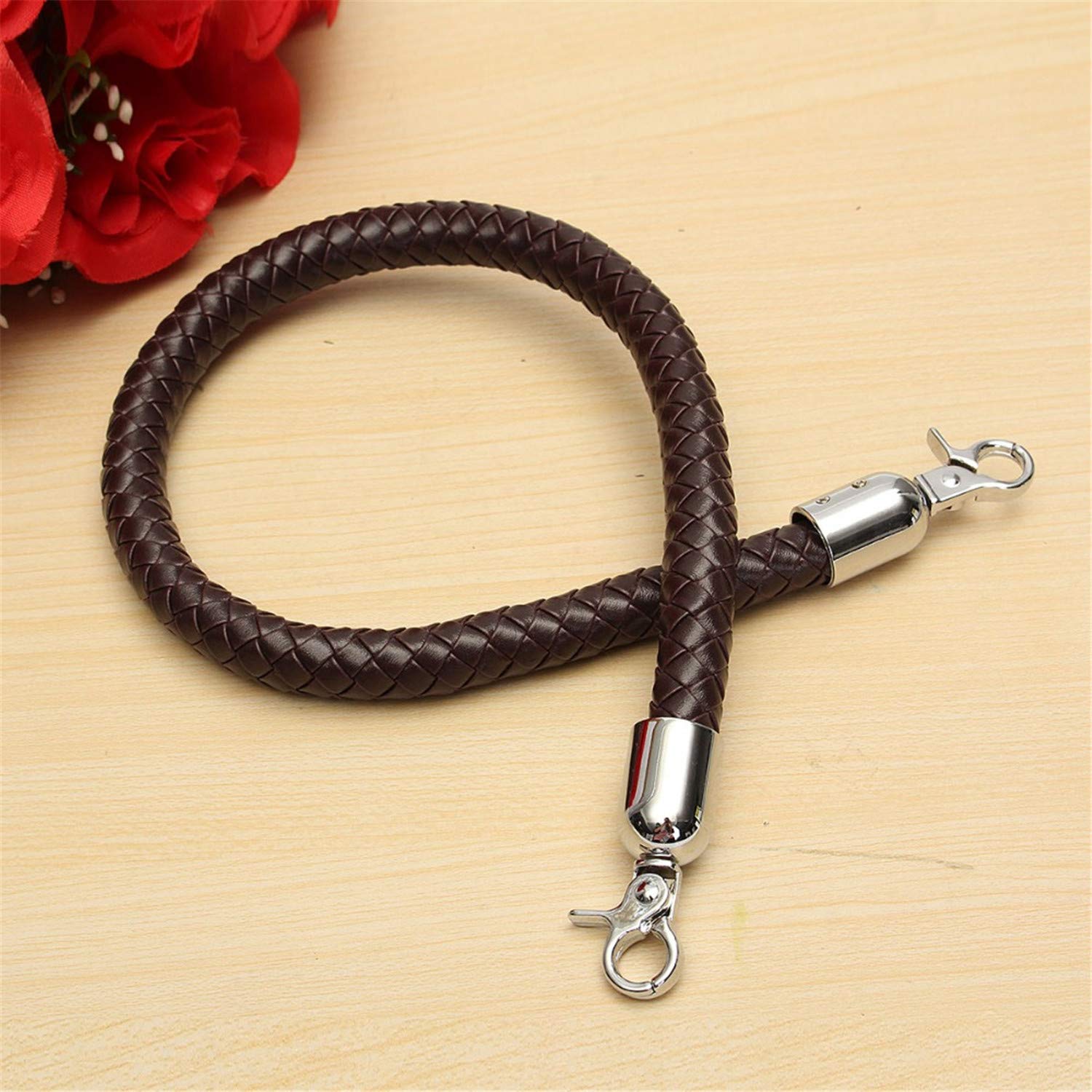Yulongo Detachable Replacement Shoulder Straps Belt Rope Pu Leather Handles For Bags Handbags Diy Bag Accessories Parts,Coffee,Onesize