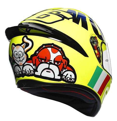 AGV K1 Valentino Rossi Mugello 2016 Motorcycle Helmet Yellow XXL