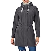 ATLASLAVA Women's Fleece Jacket Long Soft Shell Insulated Warm Winter Coat Waterproof Windbreaker Hood Parka
