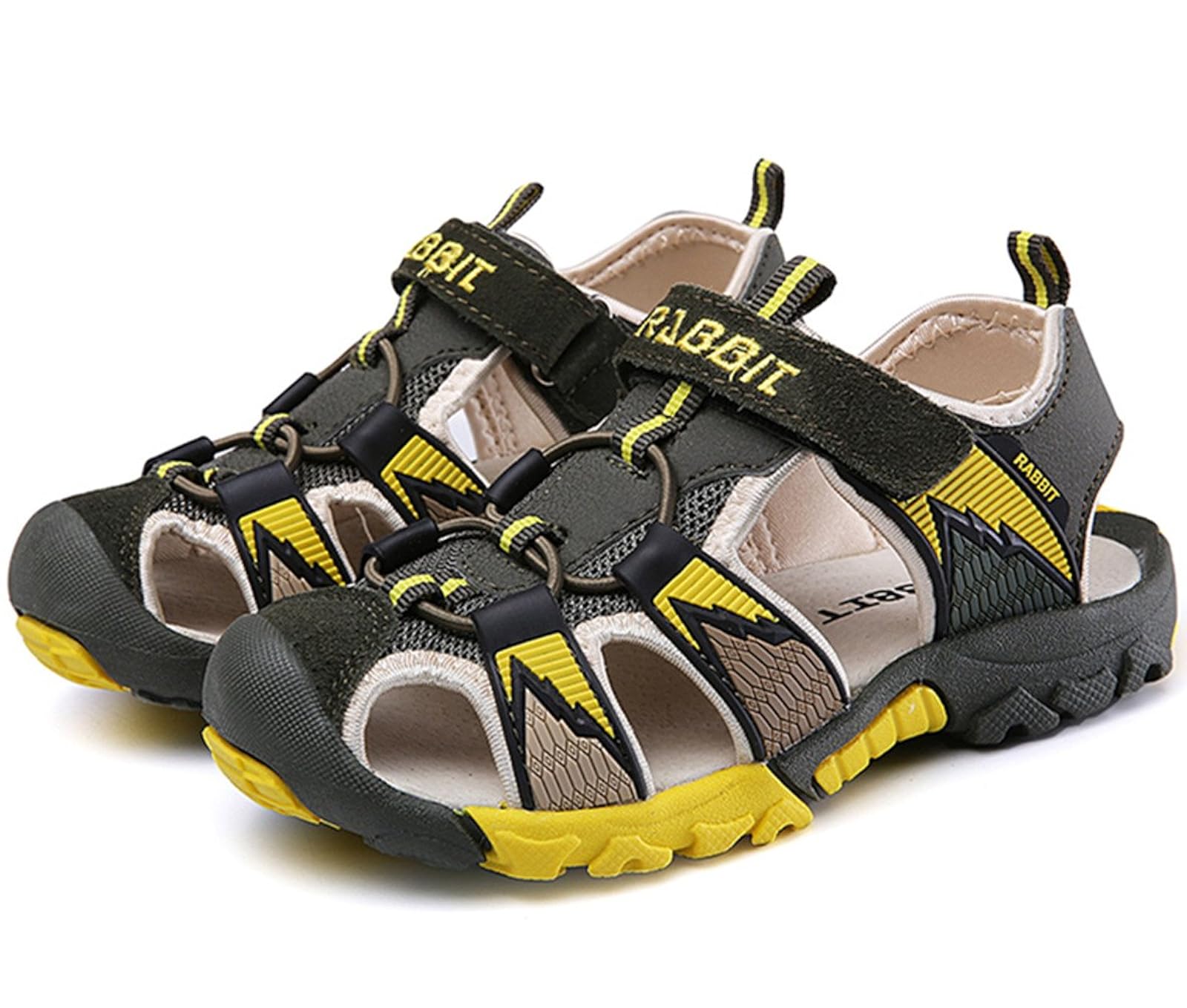 DADAWEN Boy�s Girl�s Summer Breathable Green 3.5 M US Big Kid