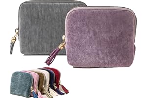 Travel Jewelry Case, Mini Travel Jewelry Bag Organizer Foldable, Portable Felt Jewelry Storage Pouches for Women, Small Folda