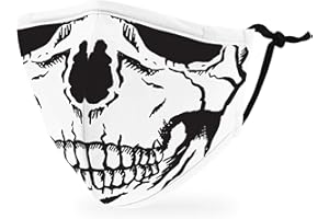 WEDDINGSTAR 3-Ply Kid's Washable Cloth Face Mask Reusable and Adjustable with Filter Pocket