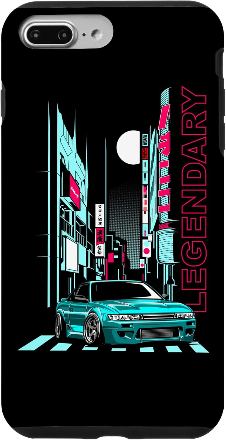 Amazon Com Iphone 7 Plus 8 Plus Jdm Legend Retro Gaming Racecar Tuning Car Case