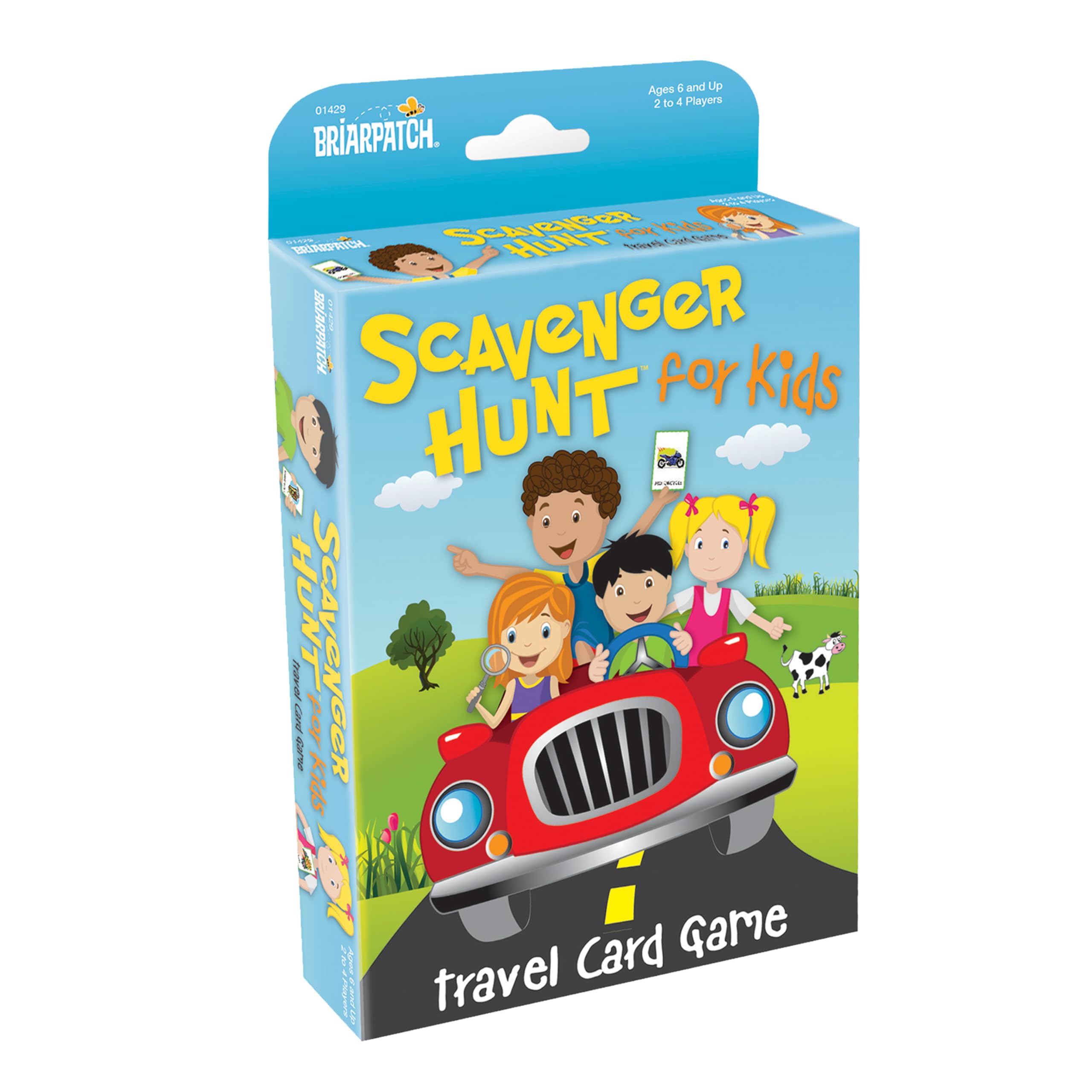 Briarpatch Travel Scavenger Hunt Card Game for Kids, Activities for Family Vacations, Road Trips and Car Rides, Ages 6 and Up