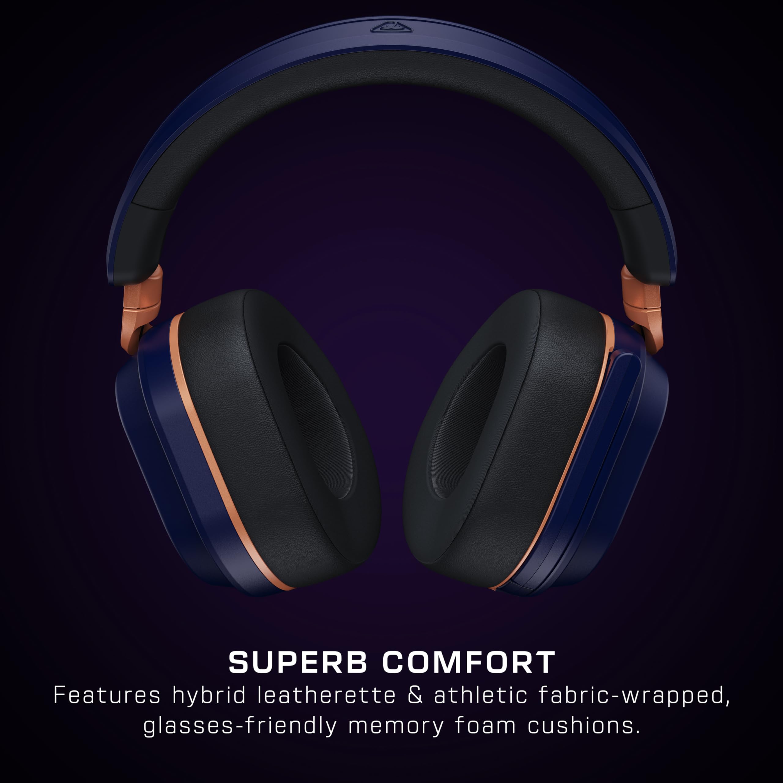 Turtle Beach Stealth 700 Gen 3 Auriculares inalámbricos multiplataforma amplificados para juegos para Xbox Series X|S, Xbox One, PC, PS5, dispositivos móviles - Controladores de 60 mm, micrófono con cancelación de ruido AI, Bluetooth, batería de 80 horas - Cobalto