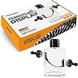 FerroFluid Display Toy Bottle – Ferro Fluid Liquid Metal STEM Toy, Magnetic Desk Toy with Neodymium Magnets, Interactive Kids