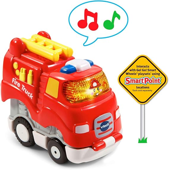 vtech fire truck track