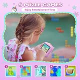 CAMCLID Kids Camera Instant Print Purple with 32GB Card 1080P Video view 5