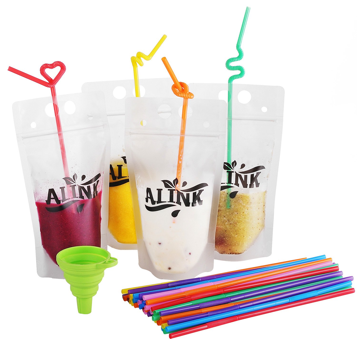 ziplock drink pouches
