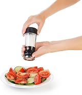 OXO Salt Grinder Clear Acrylic Non-Corrosive Ceramic Grinder Adjustable Settings view 6