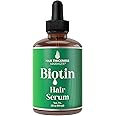 Biotin Oil for Hair Growth. Strengthens & Hydrates Thinning, Dry Hair for a Healthier-Looking Scalp. For Women & Men – Vegan 2oz Serum
