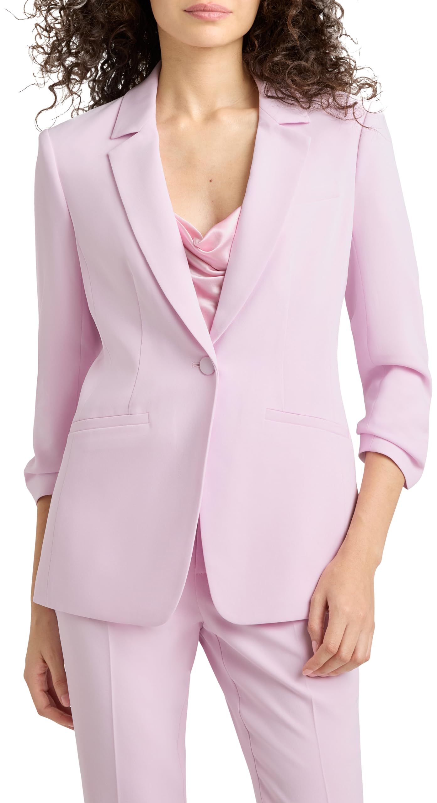 Cinq à Sept Women’s Crepe Khloe Blazer, Soft Peony, 8