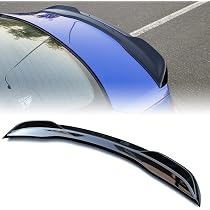 Celepoir Mugen Style Window Visors For 2022-2025 Honda Civic Sedan, 4-Piece Smoked Acrylic Rain Guards, Glossy Finish, Tape-On Installation