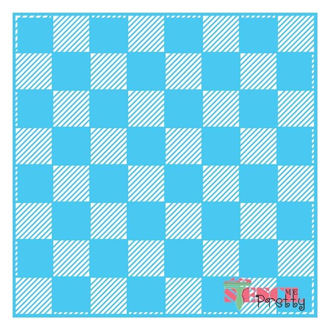 Amazon Com Standard Brilliant Blue Color Material Stencil