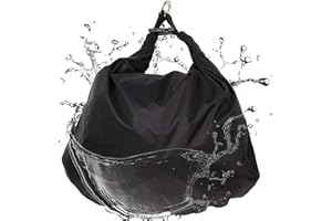 Chern Yueh 30L Waterproof Motorcycle MX Helmet Bag Shoulder Bag Storage Bags Motorcycle Dirt Bike Accessories (Black)