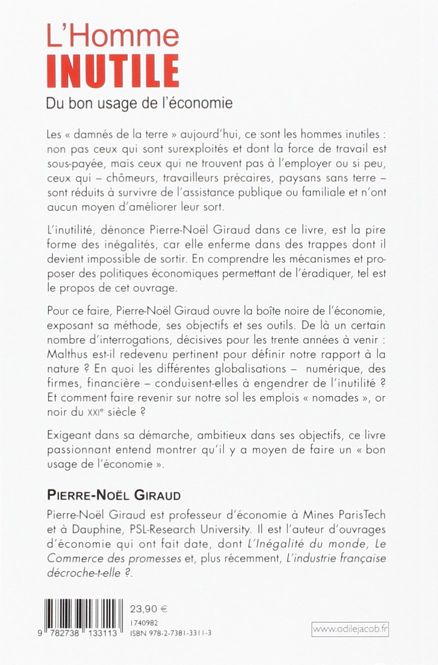 Affaires Et Finances Personnelles L Homme Inutile Livres En Francais Elektroelement Com Mk