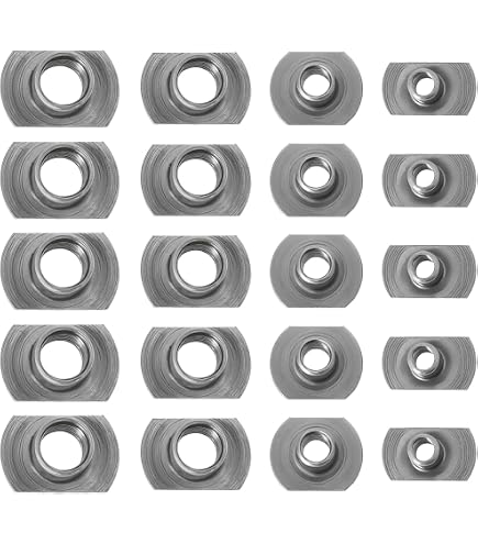 10 écrous à Souder M16-2 Acier Carbone - Uxcell - Neufs