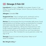 WeightWorld Omega 3 Fish Oil 2000mg 240 Softgels EPA DHA Capsules view 7