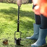 Colwelt Long Handle Bulb Planter Tool Serrated Sod Plugger for Tulips Daffodils view 7