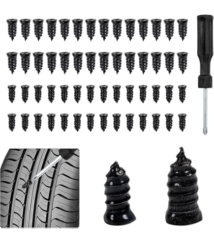 58PCS Kit de Réparation de Pneus de Voiture ZLPBAO, Outils de Réparation de Pneus
