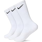 Nike unisex-adult Everyday Cushioned Training Socks (3 Pairs)