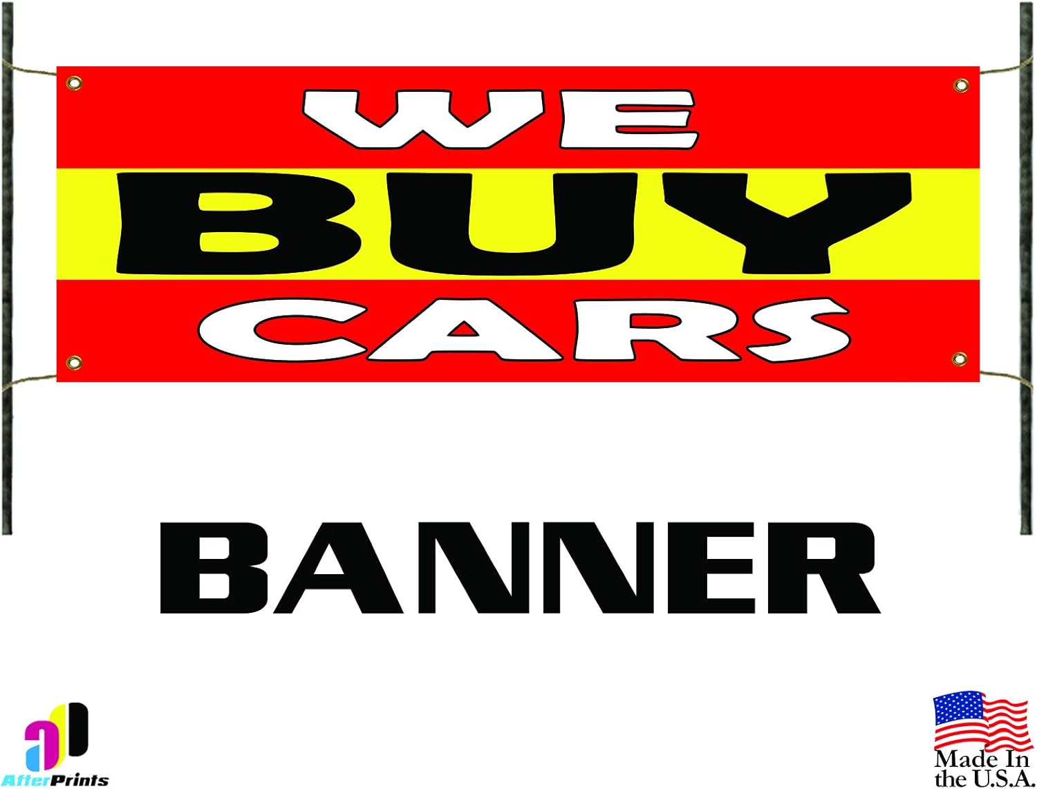 Amazon Com We Buys Cars Advertising Vinyl Banner Business Sign