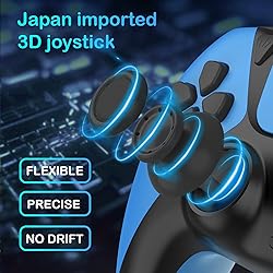 for PS5 Controller Wireless with 2 Back