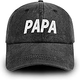 Papa Hat Dad Hats for Men Vintage Adjustable Washed Cotton Dad Baseball Cap