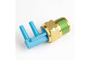 MTQ AUTO PARTS Genuine OEM Valve, Bimetal Vacuum Switch 90925-05047 compatible with Toyota