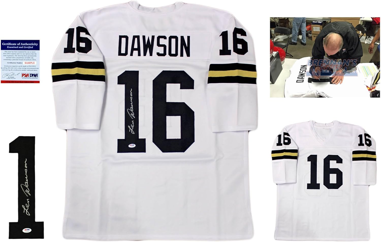 len dawson signed jersey