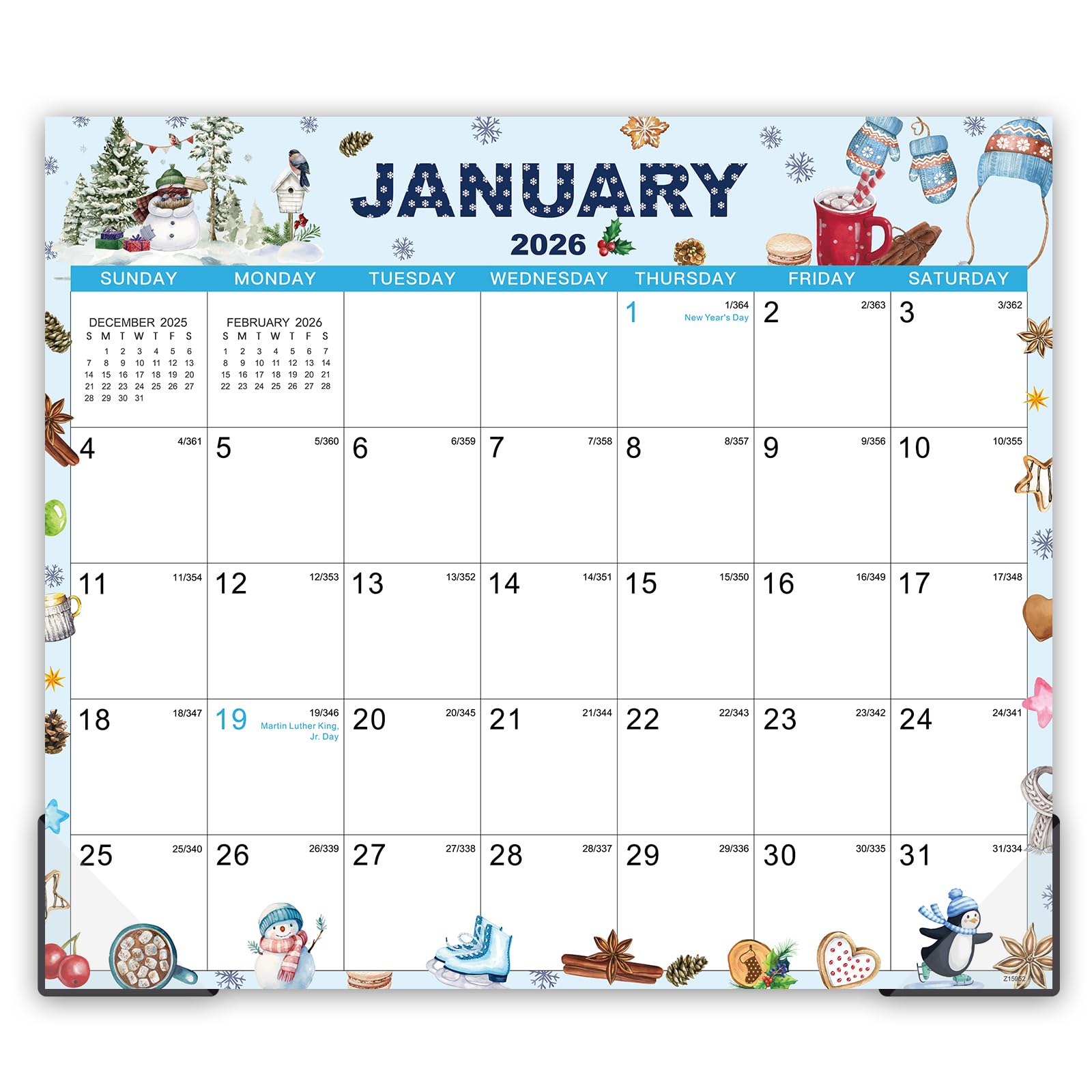 Photo 1 of 2026 Magnetic Calendar - Magnetic Fridge Calendar 2026, JAN 2026- DEC 2026, 13" × 11.5", Tear-off Pad, Magnets Backing, Perfect for Planning - 12 Topics