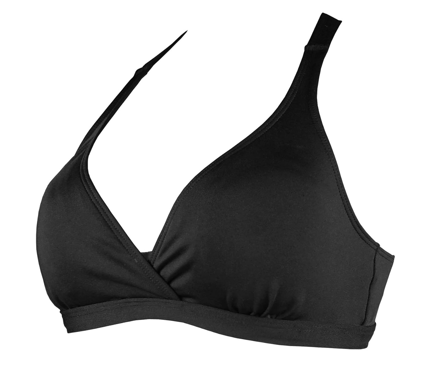 FBA COCOSHIP Womens UPF 50 Training Sport Bra Bikini Top Double Back