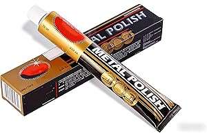 ANKROYU 75ml Metal Polishing Paste, Metal Cleaner Paste, Metal Polish Cream Stainless Steel Polishing Anti-Rust Polish Cleane